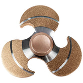 Rose Gold Fan Fidget Spinner image 0